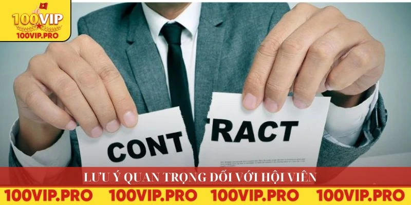 Lưu ý miễn trừ trách nhiệm