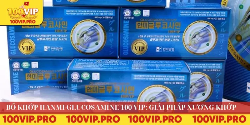 Bổ khớp Hanmi Glucosamine 100VIP